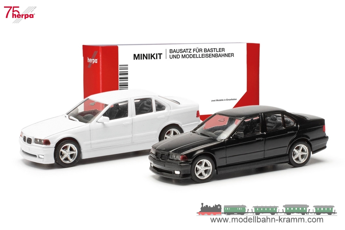 Herpa 013925, EAN 4013150013925: Minikit BMW 3er E36 AC Schnitzer (2 Stück)