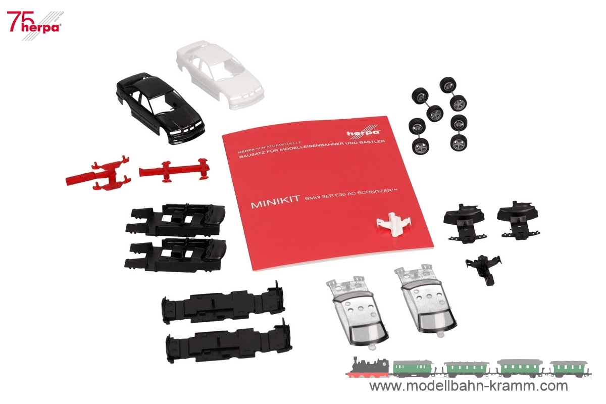 Herpa 013925, EAN 4013150013925: Minikit BMW 3er E36 AC Schnitzer (2 Stück)