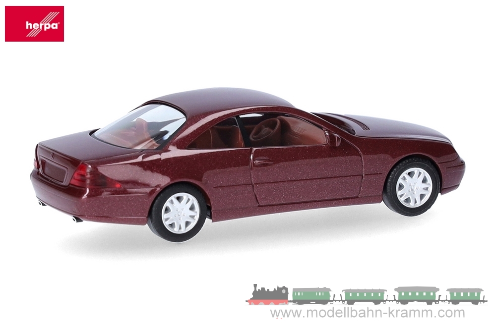 Herpa 032889-002, EAN 4013150354950: MB CL Coupe itanitrot met.