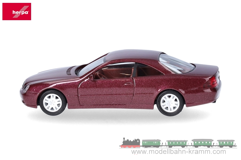 Herpa 032889-002, EAN 4013150354950: MB CL Coupe itanitrot met.