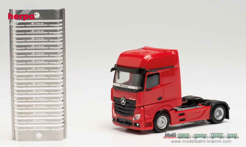 Herpa 055291, EAN 4013150055291: Accessories stone guard, perforated, MB Actros, 15 pieces