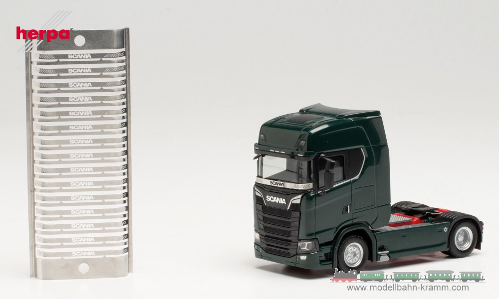 Herpa 055314, EAN 4013150055314: Accessories stone guard, perforated, Scania CR/CS, 15 pieces