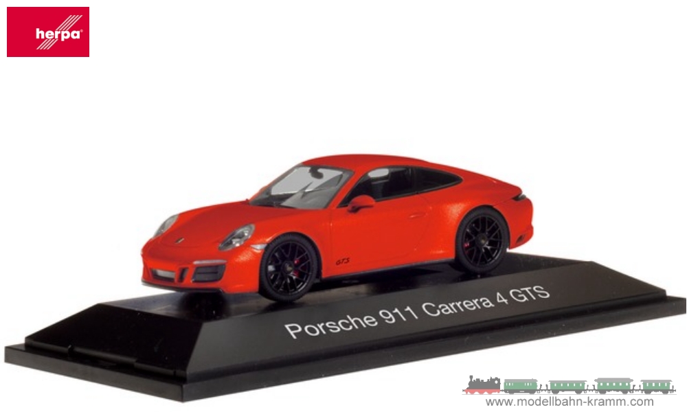 Herpa 071468, EAN 4013150071468: 1:43 Porsche 911 Carrera 4 GTS