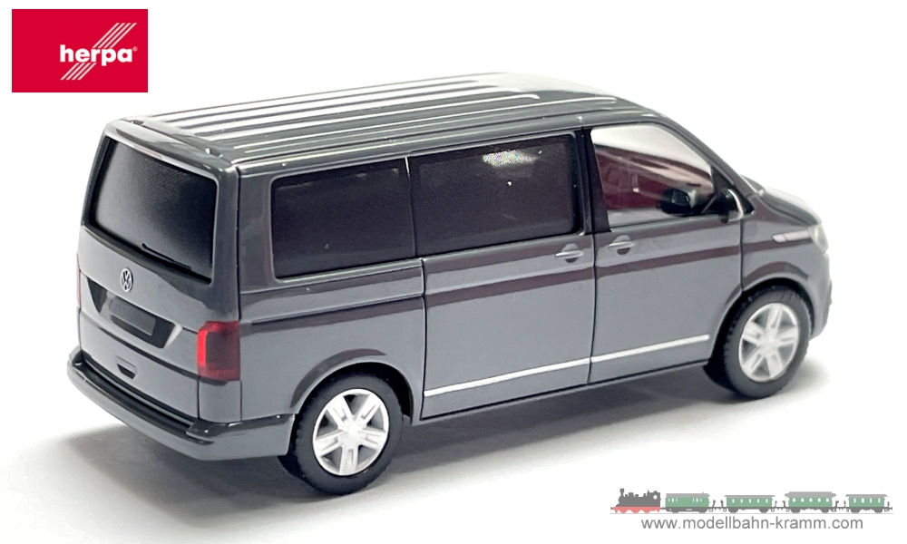 Herpa 096782, EAN 4013150096782: 1:87 VW T 6.1 Caravelle, pure grey