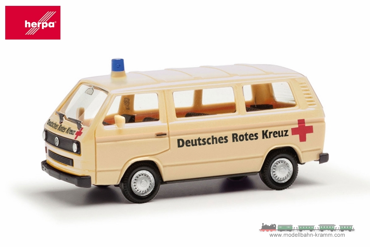 Herpa 097611, EAN 2000075579997: VW T3 DRK (Basic)