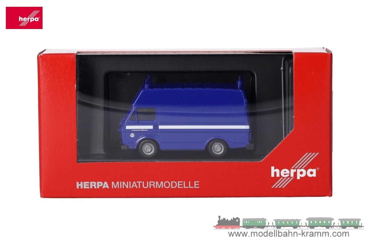Herpa 097628, EAN 2000075580009: VW LT HD THW (Basic)