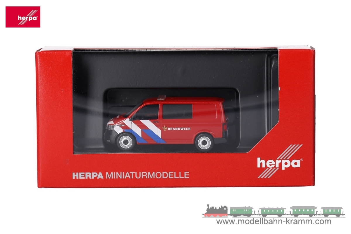 Herpa 097888, EAN 2000075618658: VW T6.1 Halbus Brandweer (NL)