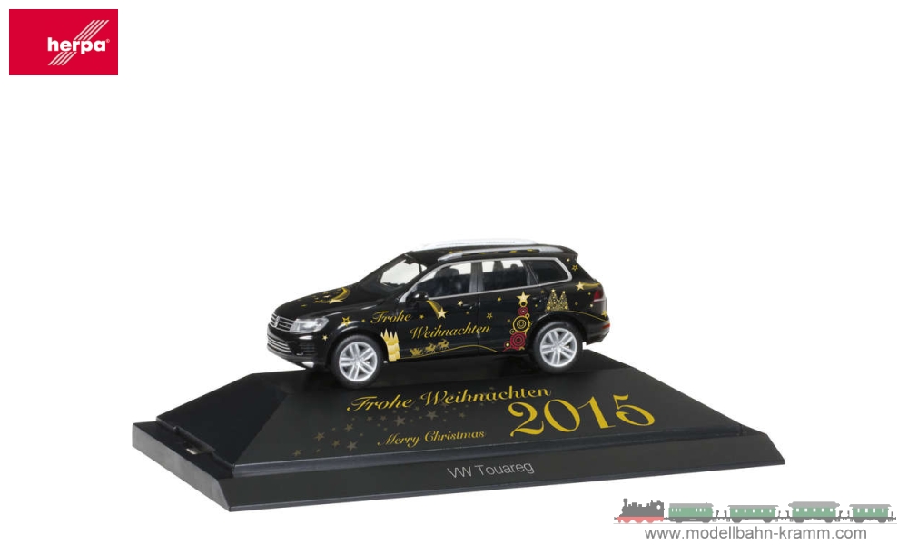 Herpa 101950, EAN 4013150101950: VW Touareg Christmas 2015 PC
