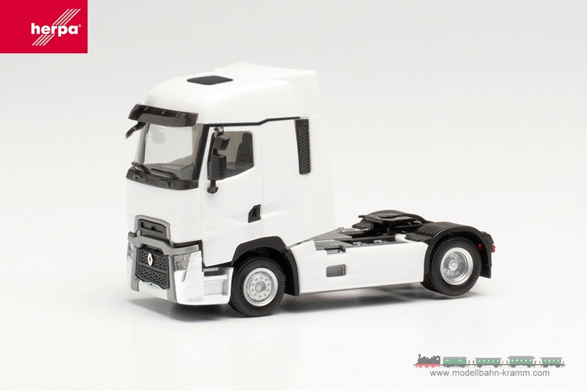 Herpa 315081, EAN 4013150315081: 1:87 Renault T facelift Zugmaschine, weiß