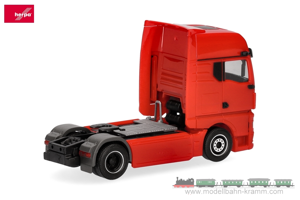 Herpa 319751, EAN 4013150319751: MAN eTGX GX Zgm 2-achs, rot