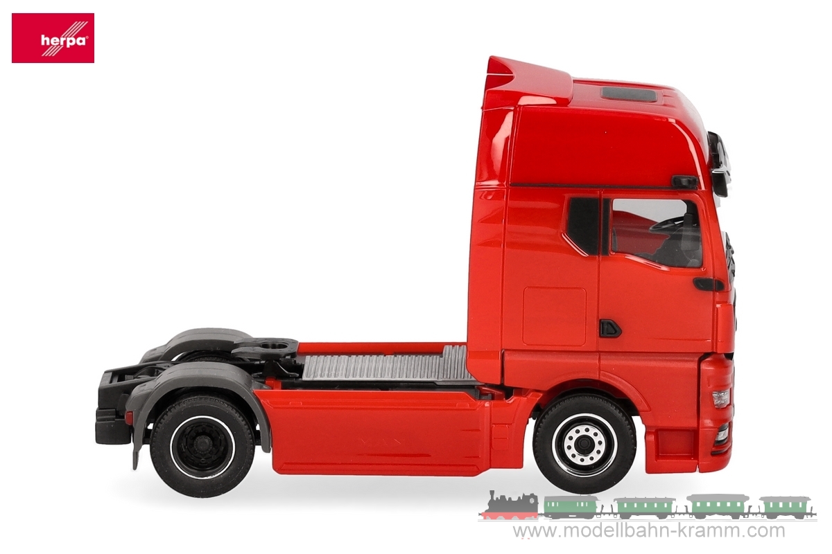 Herpa 319751, EAN 4013150319751: MAN eTGX GX Zgm 2-achs, rot