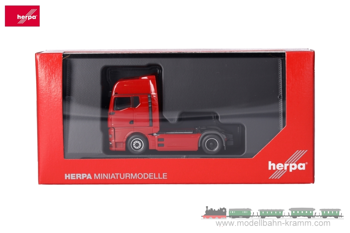 Herpa 319751, EAN 4013150319751: MAN eTGX GX Zgm 2-achs, rot