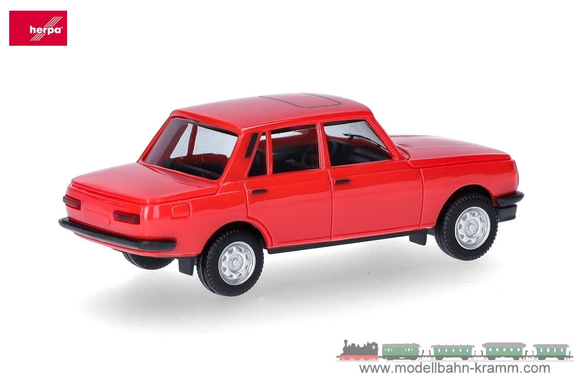 Herpa 420396-003, EAN 4013150353564: Wartburg 353 84, hellrot