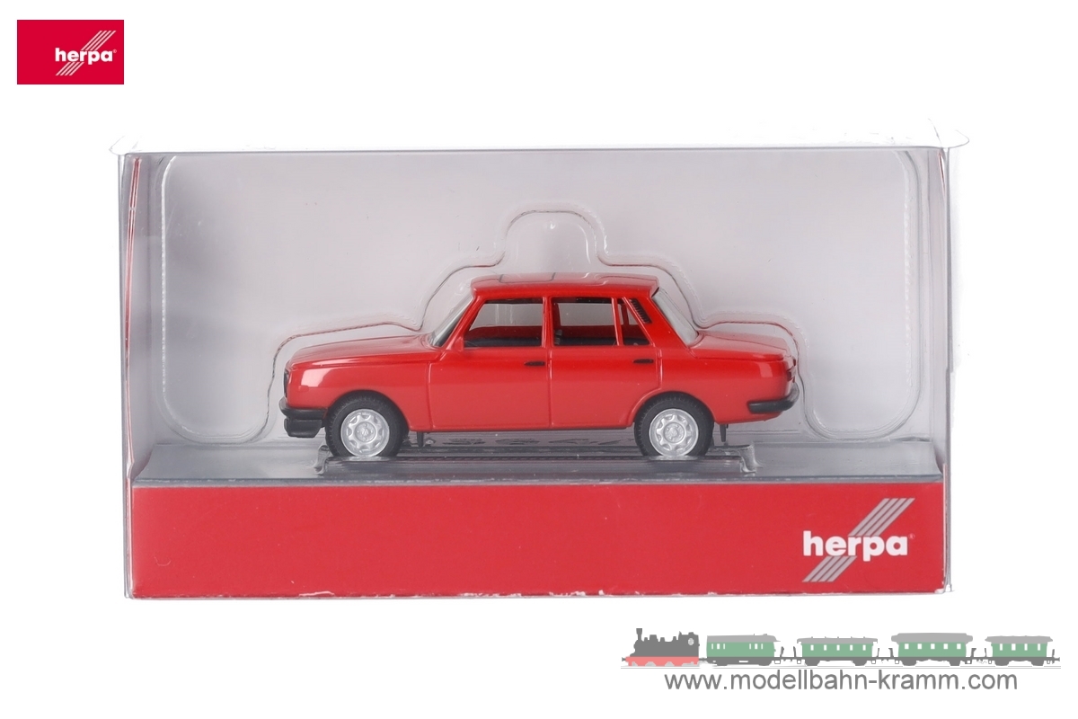 Herpa 420396-003, EAN 4013150353564: Wartburg 353 84, hellrot