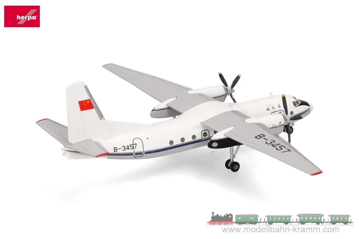 Herpa 573016, EAN 4013150573016: Xian Y-7 (AN-24) CAAC