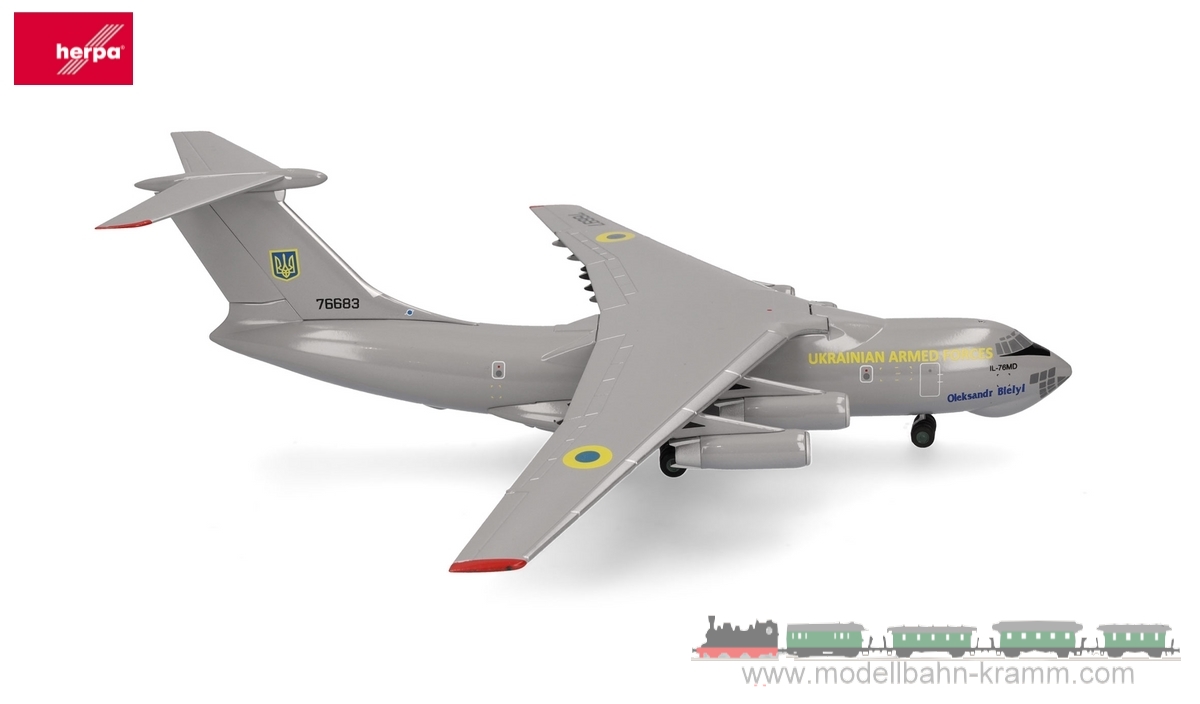 Herpa 573610, EAN 4013150573610: IL-76 Ukrainian Air Force