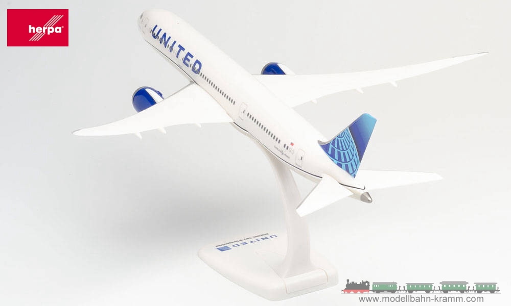 Herpa 612548, EAN 4013150612548: 787-9 DL United Airlines new