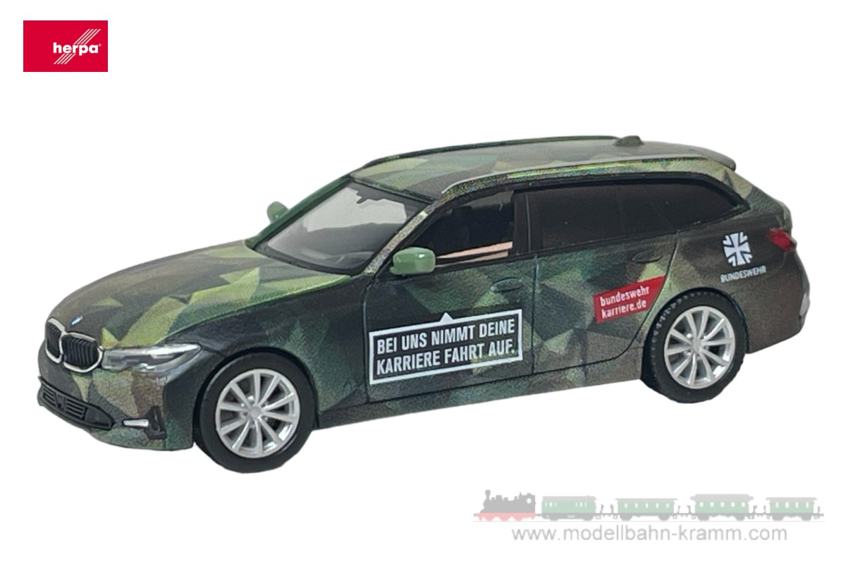 Herpa 746878, EAN 4013150746878: 1:87 BMW 3er Touring „Bundeswehr Personal“