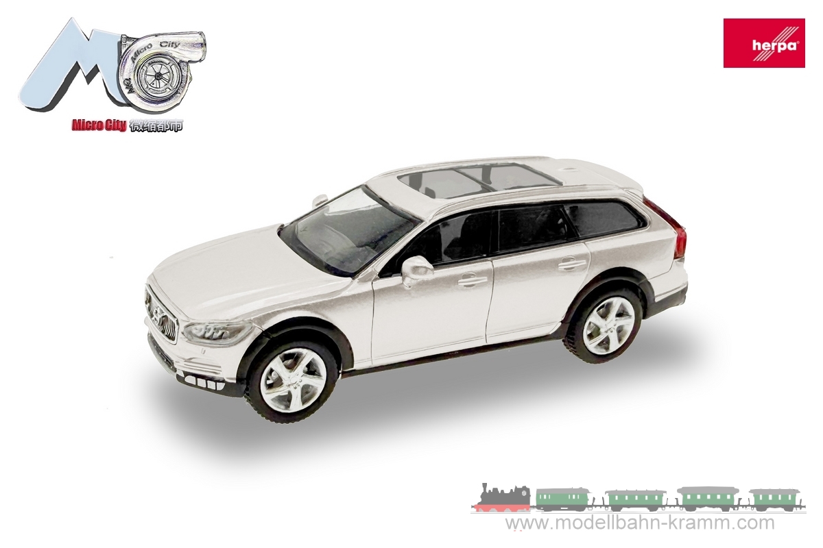 Herpa 87MC000019, EAN 6978282110233: Volvo V90, silber (ab 2017)
