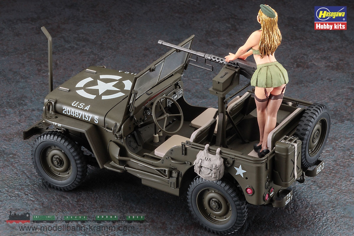 1/4 t 4x4 Truck mit M2/Frau