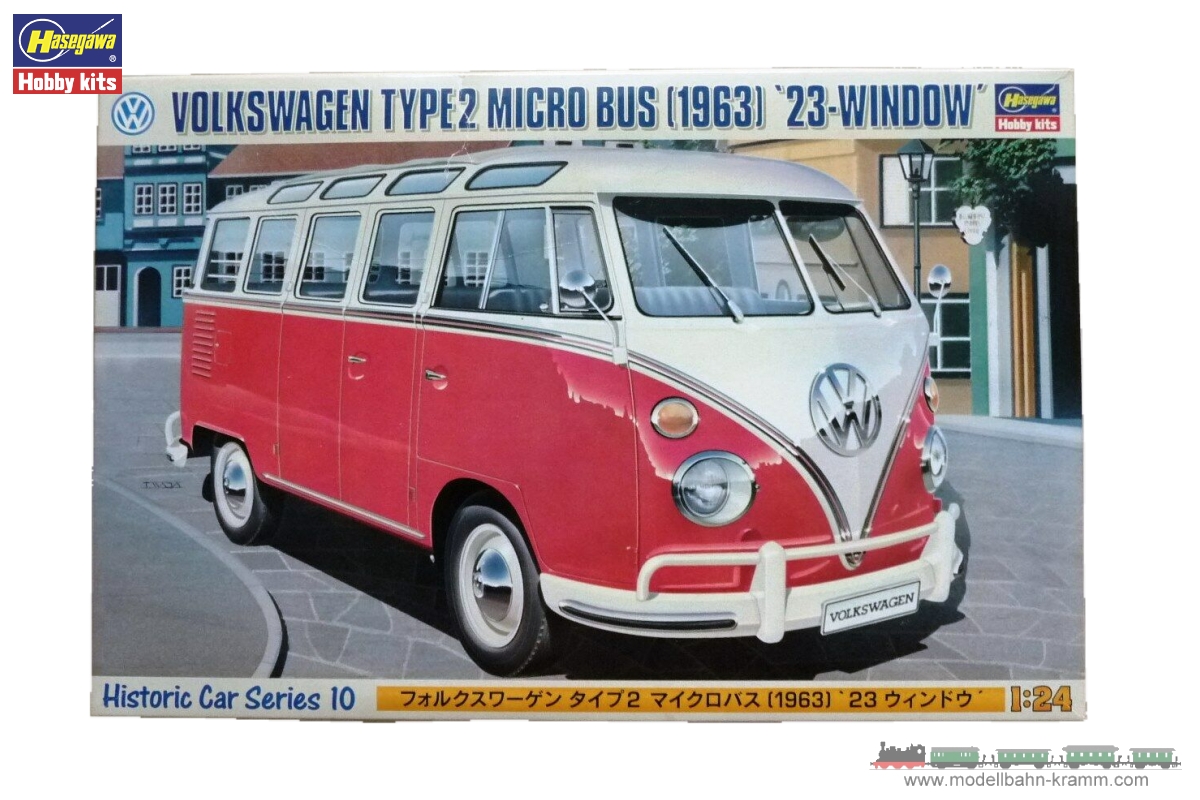Hasegawa 621210, EAN 4967834211100: 1:24, VW Samba Bus