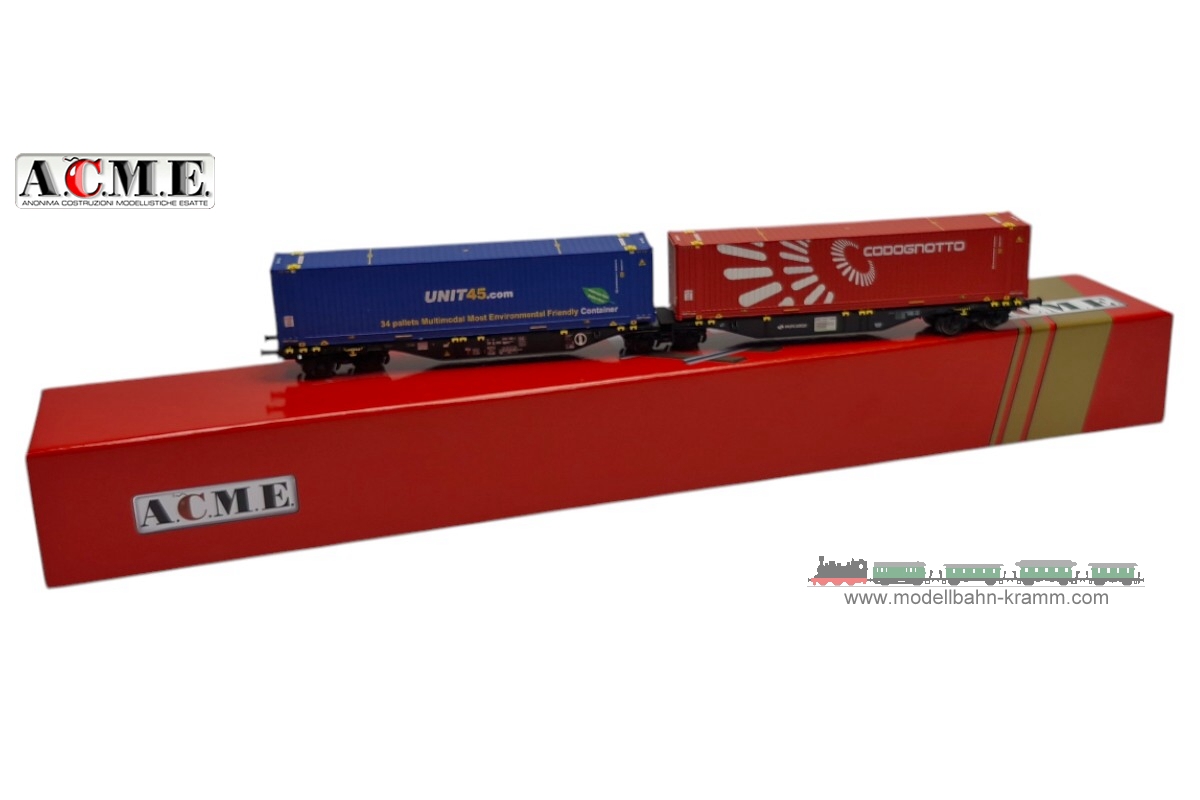 H0 DC Containertragwagen Sggmrs Tatra