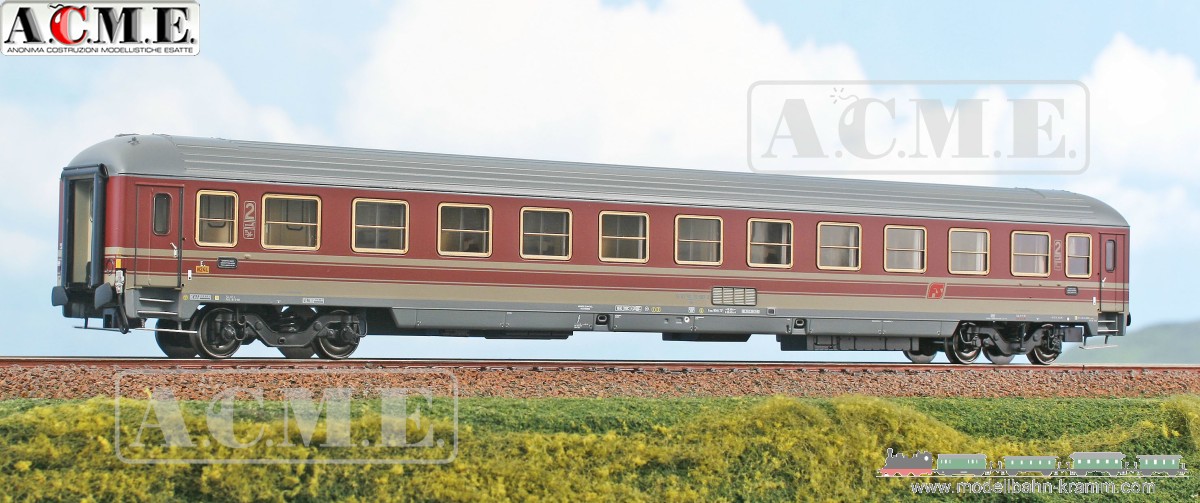 H0 DC Liegewagen UIC-X 1980 leberrot, FS