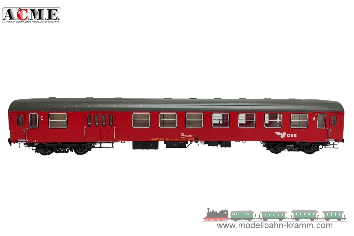 A.C.M.E. 55295, EAN 8020250552953: H0 4er Set Personenwagen Ferienexpress DSB/DBAG