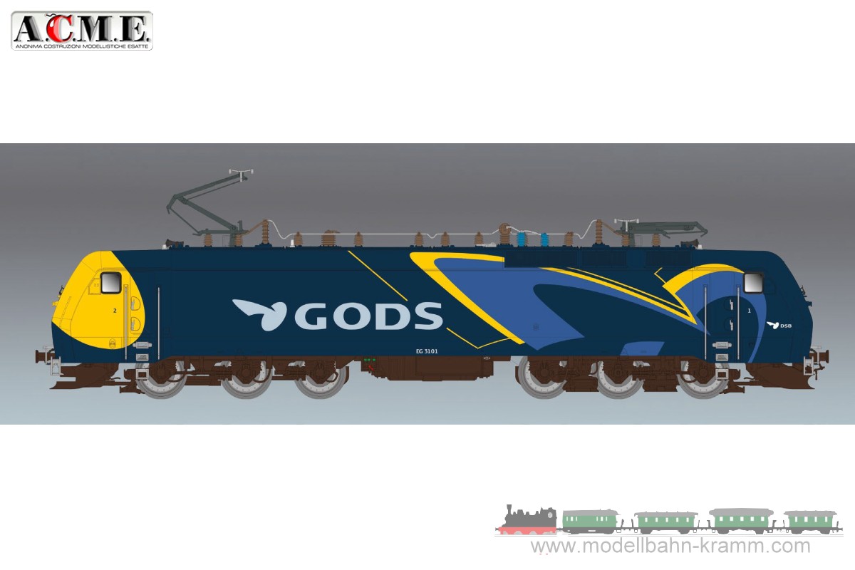 H0 DC E-Lok EG 3101 DSB Gods