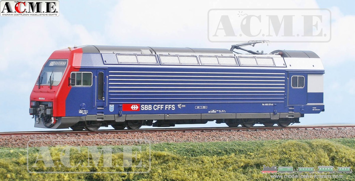 H0 DC Sound E-Lok Re 450 074 SBB