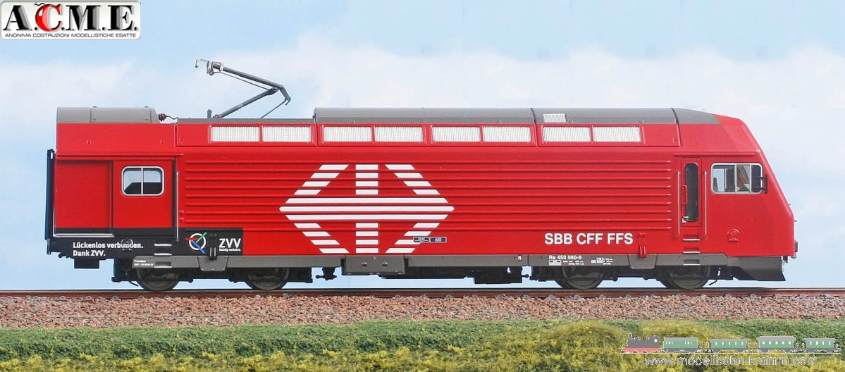 H0 DC Sound E-Lok Re 450 060 Zütichsee SBB