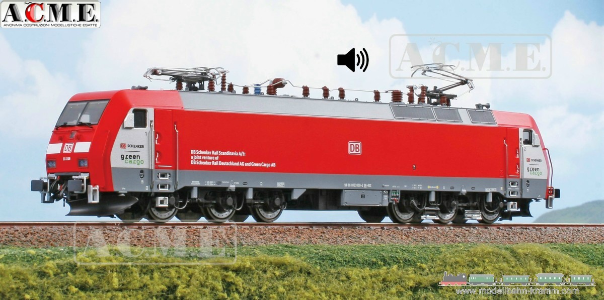 H0 DC Sound E-Lok EG3109 DB Schenker