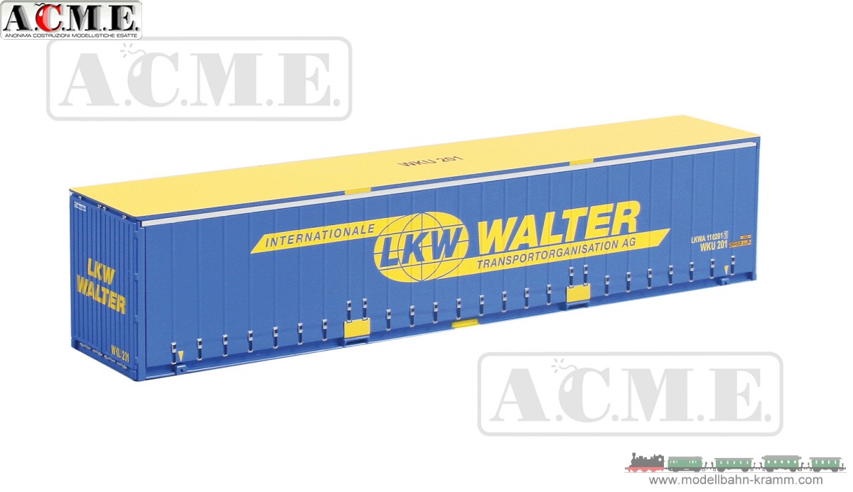 H0 Wechselbehälter mit Plane Lkw Walter