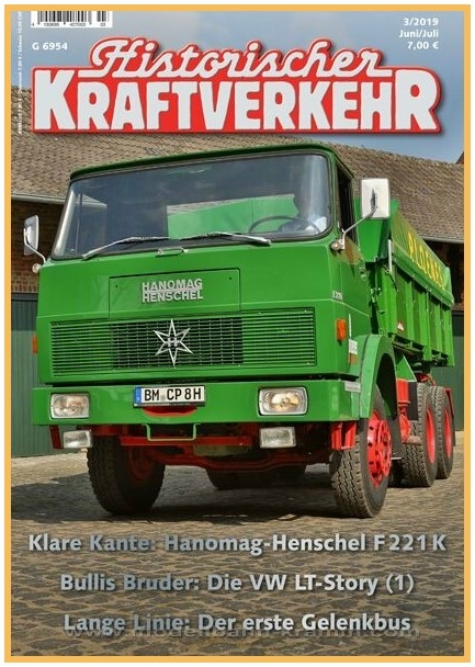 Historischer Kraftverkehr 19.1003, EAN 2000075043900: Historischer Kraftverk 03/2019
