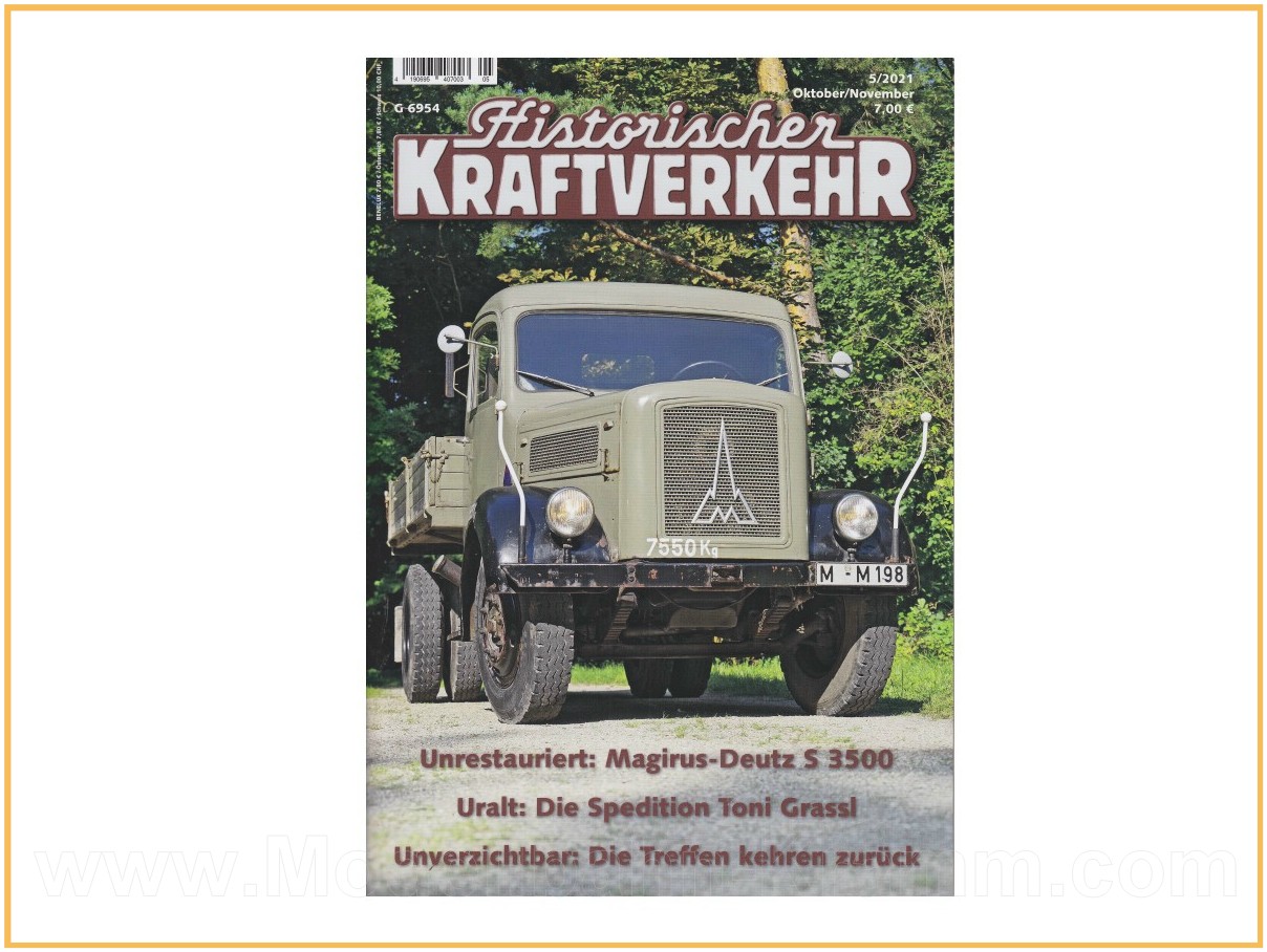 Historischer Kraftverkehr 21.1005, EAN 2000075227447: Historischer Kraftverk 05/21