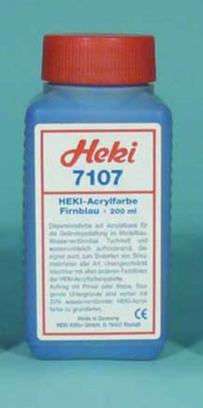 Heki 7107, EAN 4005950071076: Acrylfarbe Firnblau 200ml