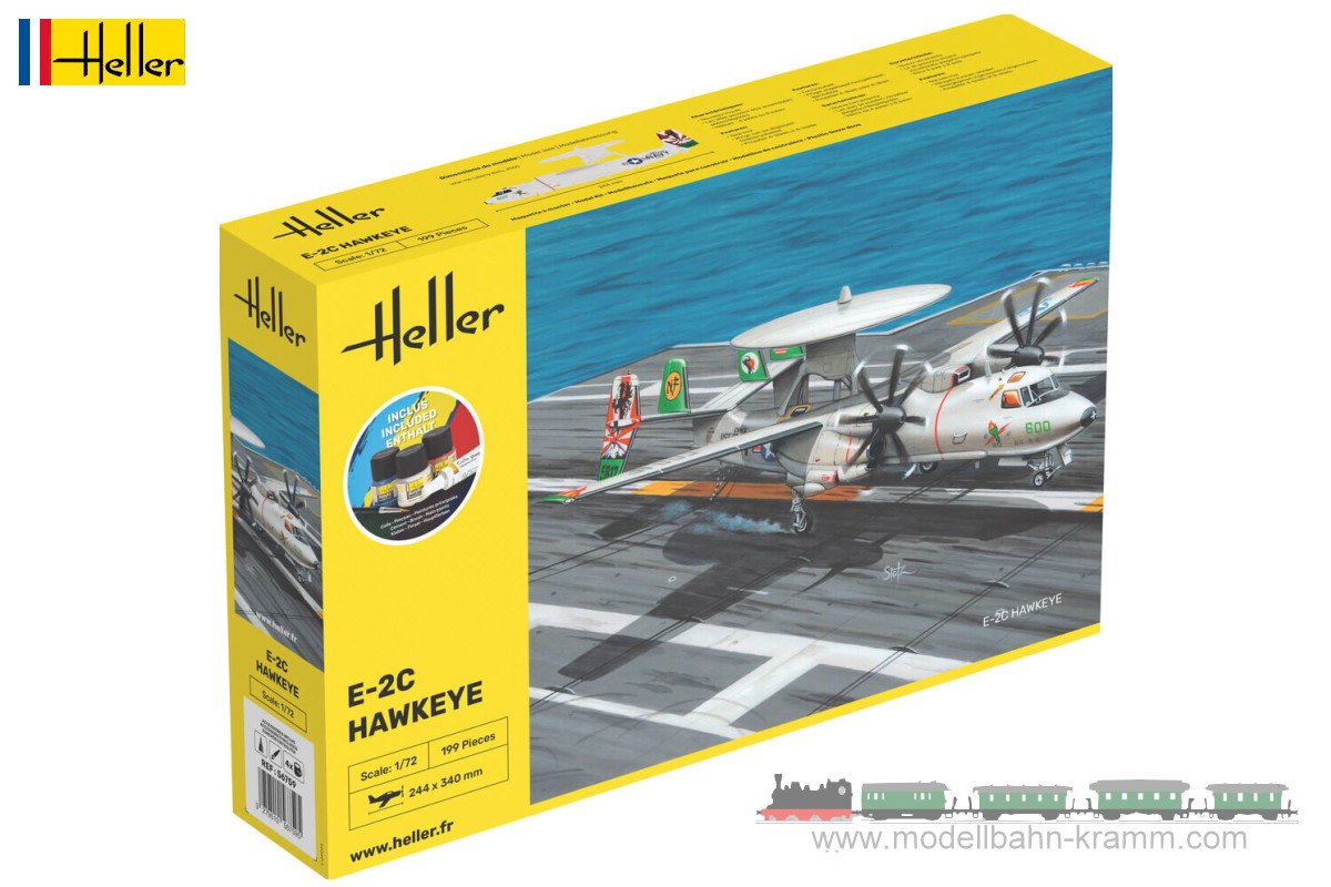 Heller 58300, EAN 3279510583007: 1:72 Starter Kit E-2C Hawkeye