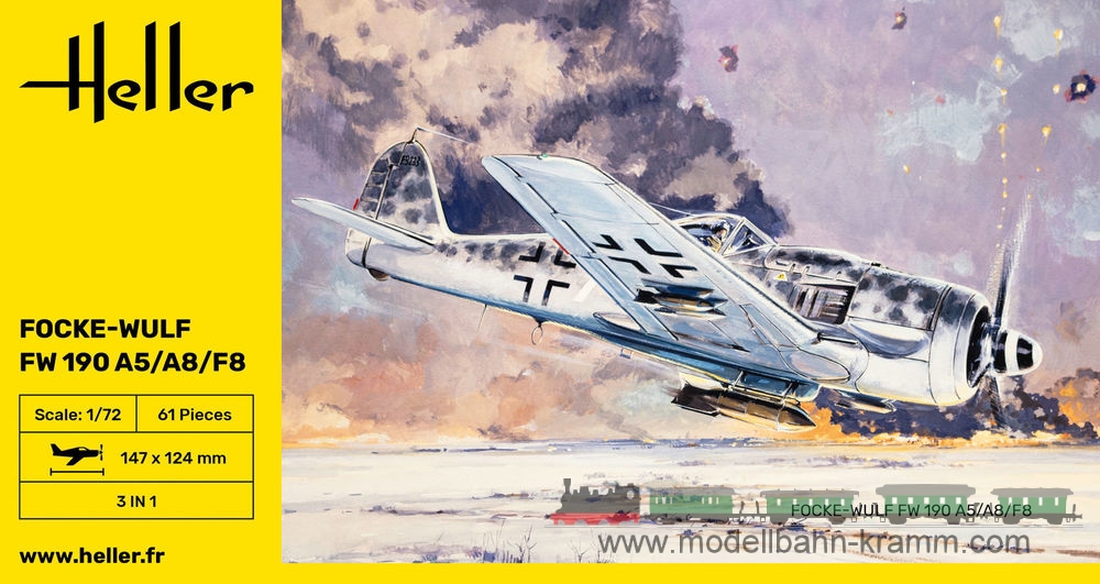 Heller 80235, EAN 3279510802351: 1:72 Focke Wulf Fw190 A/F