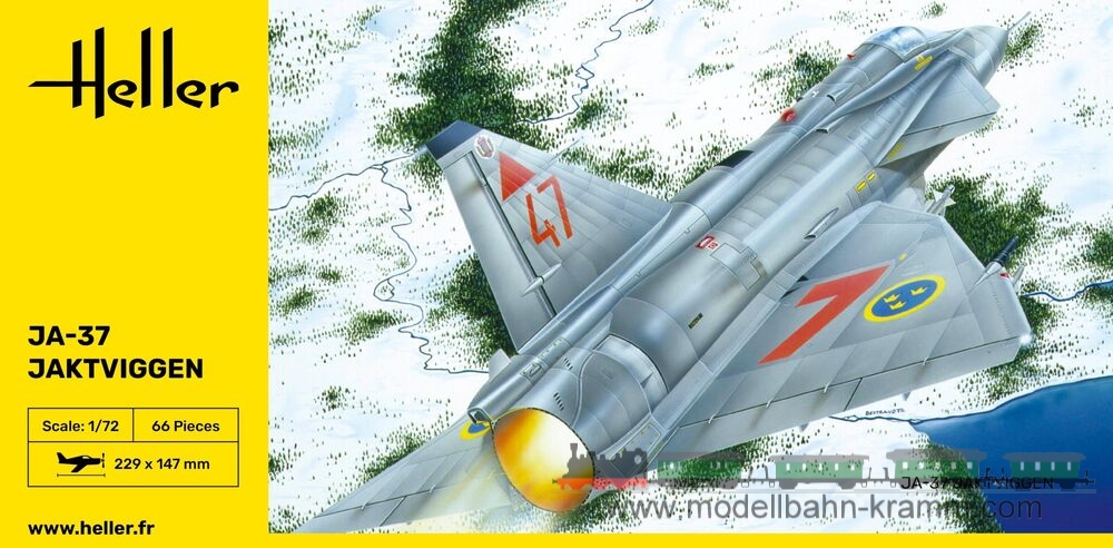 Heller 80309, EAN 3279510803099: Ja 37 Jaktviggen