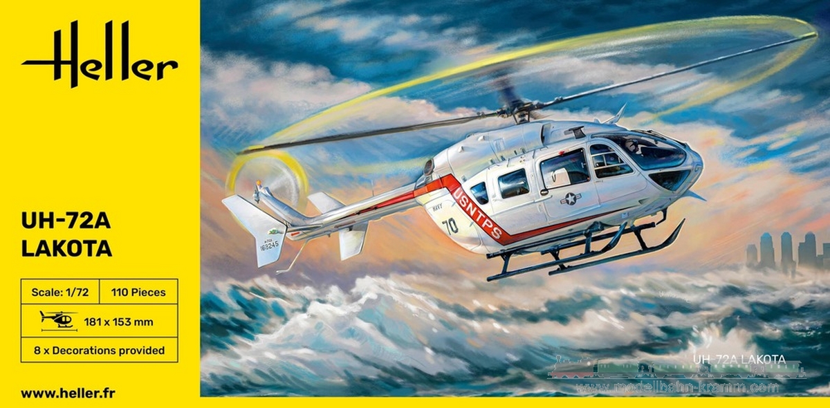 Heller 80379, EAN 3279510803792: 1:72 UH-72A Lakota