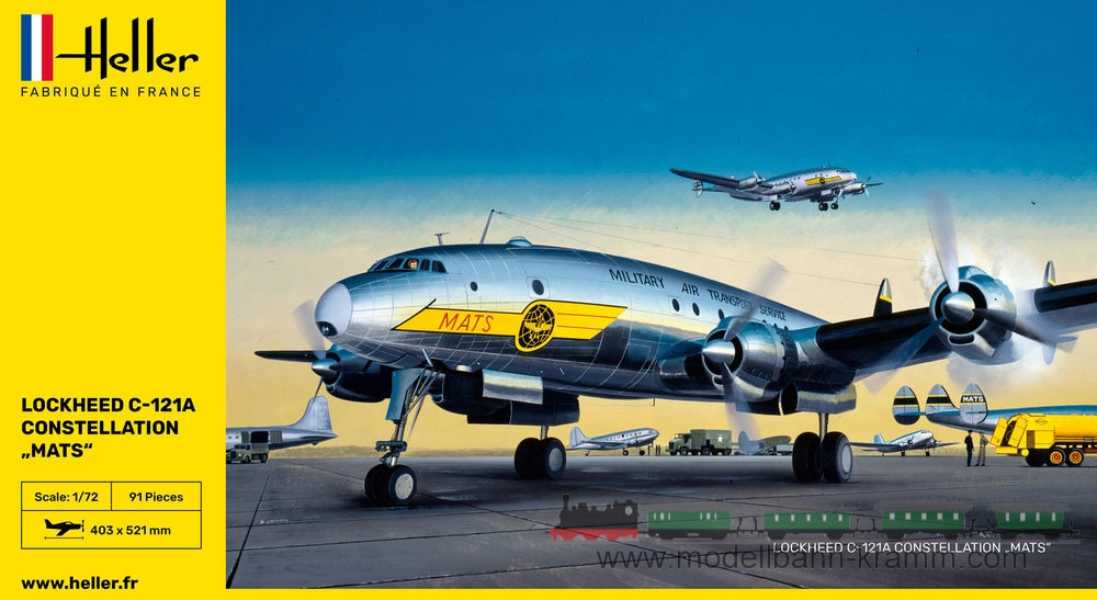 Heller 80382, EAN 3279510803822: C-121A Constellation MATS