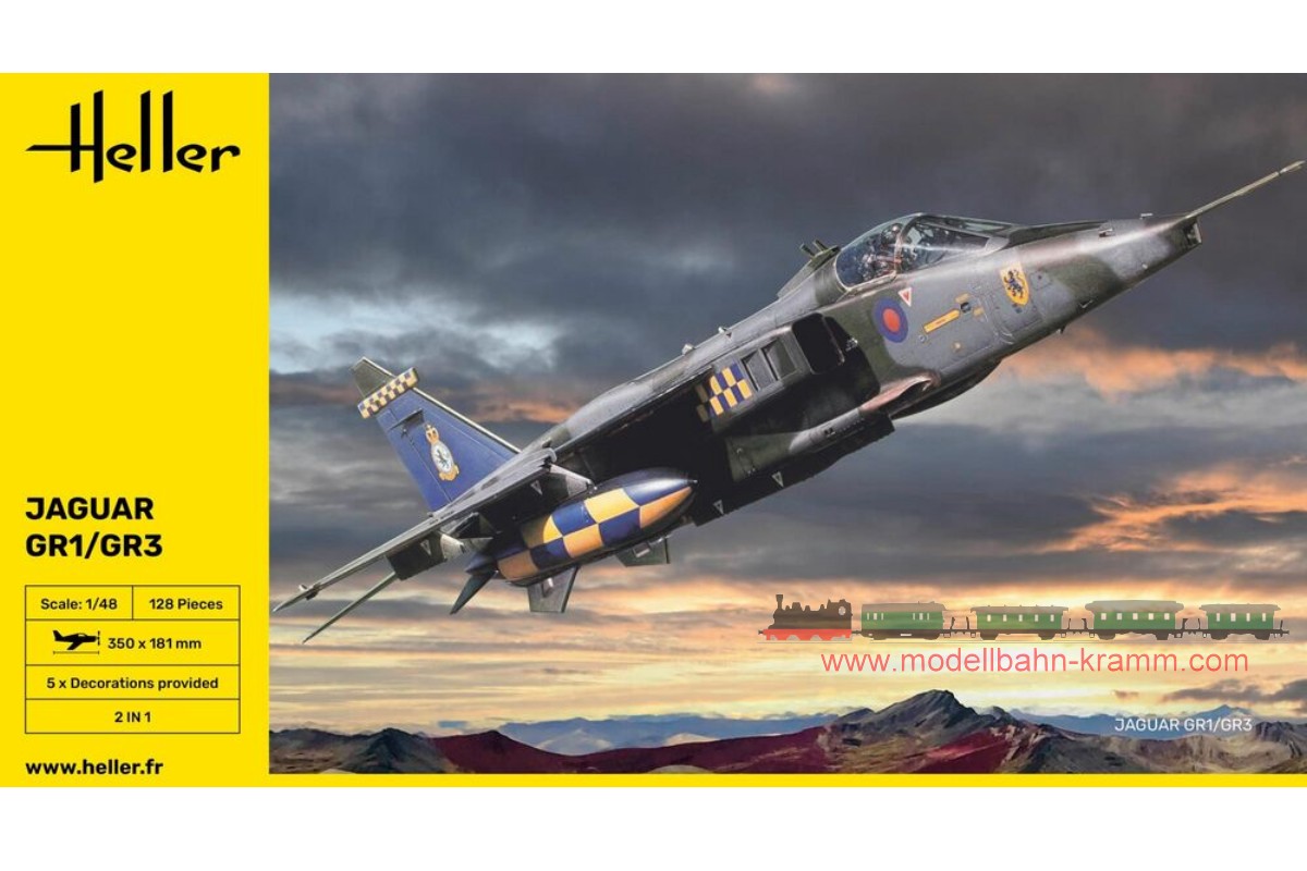 Heller 80427, EAN 3279510804270: 1:48 Jaguar GR1/GR3