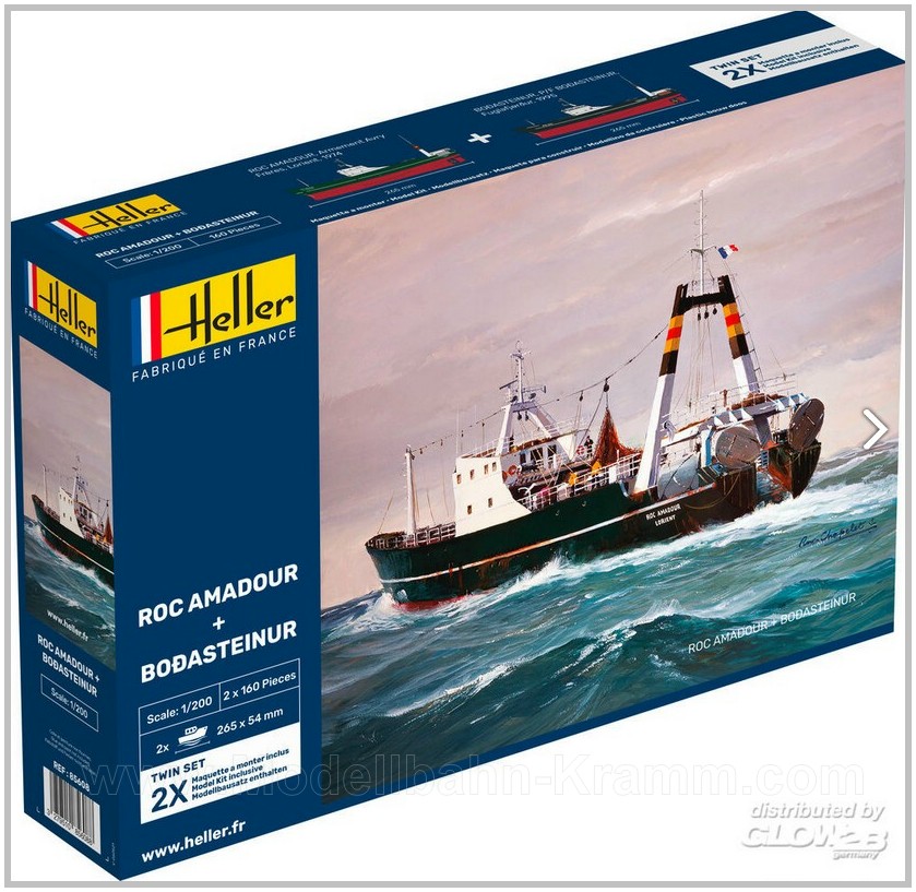 Heller 85608, EAN 3279510856088: 1:200 Roc Amadour und Bodasteinur Twinset