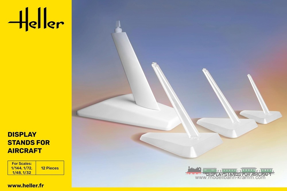 Heller 95200, EAN 3279510952001: Display Stands for Aircraft