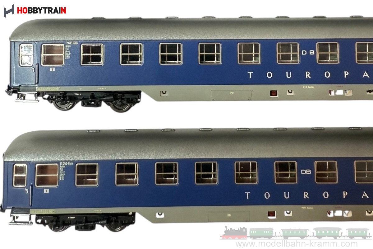 Hobbytrain 22201, EAN 4250528613176: N Set-2 TOUROPA 4-teilig DB