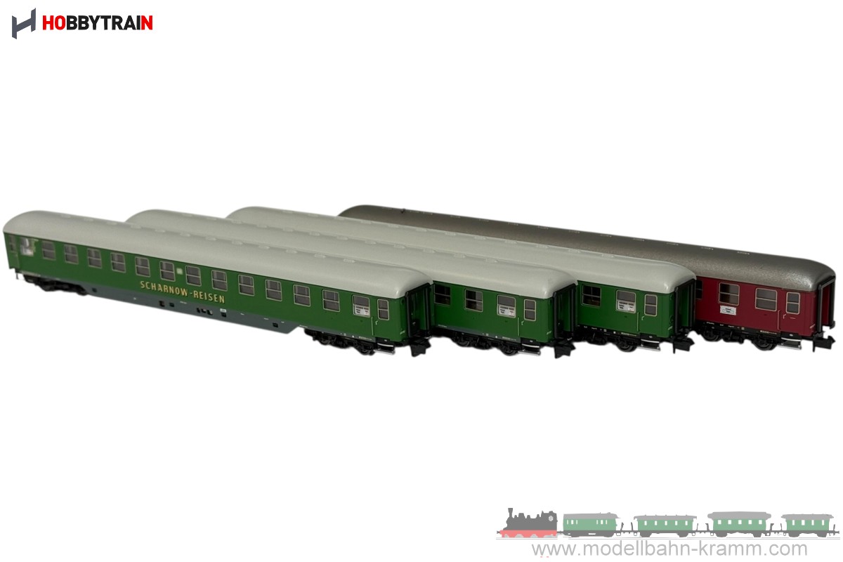 Hobbytrain 22203, EAN 4250528613183: N Set-2 SCHARNOW 4-teilig DB