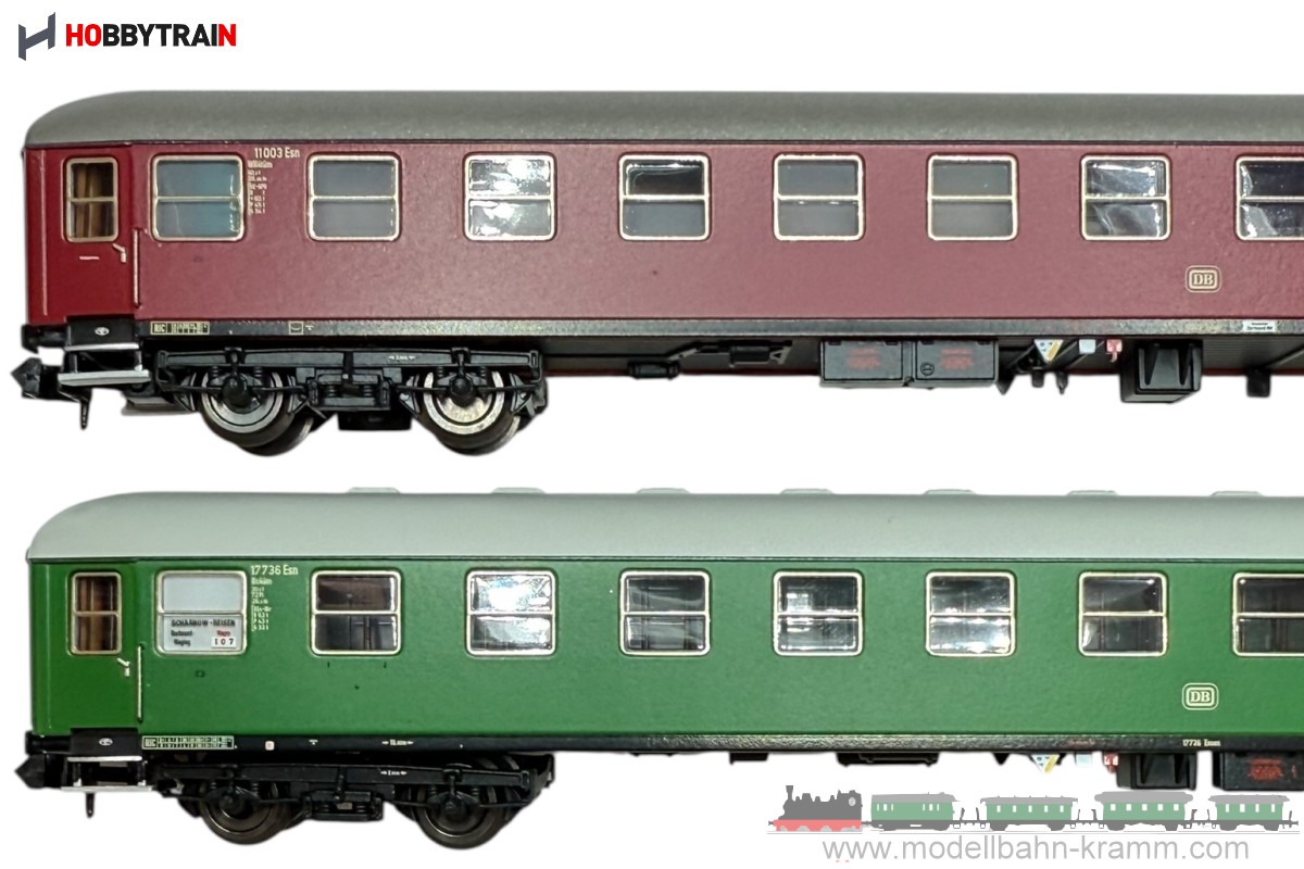 Hobbytrain 22203, EAN 4250528613183: N Set-2 SCHARNOW 4-teilig DB