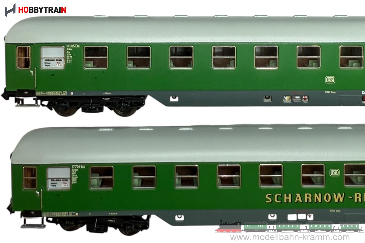 Hobbytrain 22203, EAN 4250528613183: N Set-2 SCHARNOW 4-teilig DB