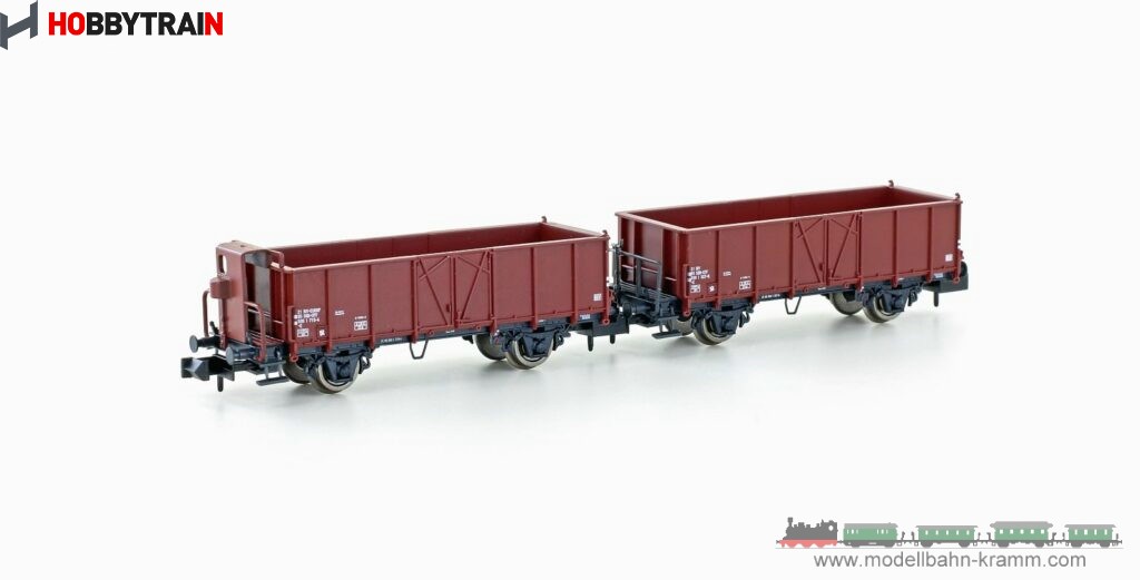 Hobbytrain 24352, EAN 4250528617327: N Set 2-tlg. Güterwagen, Stahl-Ausführung SBB