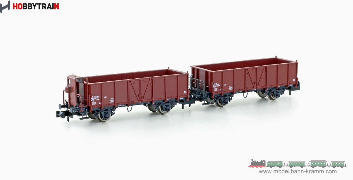 Hobbytrain 24352, EAN 4250528617327: N Set 2-tlg. Güterwagen, Stahl-Ausführung SBB